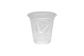 Plastic cup, shaker, transparent, 300 ml, Cyclyc