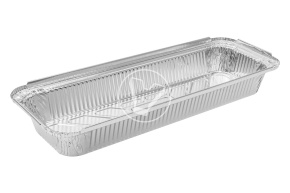 Aluminum container C350 for fish, 1400 ml, 350*135*55 mm, Lamina