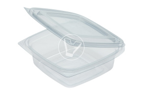 Container SpK-137 with lid, for cold, 375 ml, 14*14 cm