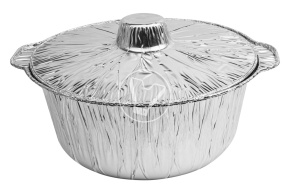 Форма алюминиевая "Кастрюля" с крышкой Y292, 3200 мл, 294*112 мм, Lamina