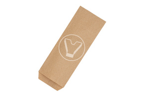 Bag for flat-bottomed devices, 80*220 mm, kraft