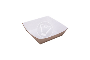 Баскет EcoTray, 550 мл, 139*139*40 мм, крафт