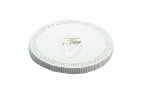 Paper lace doilies, round, d 240 mm, white, 250 pcs/pack