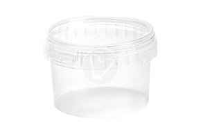 Jar with lid, transparent, d 95 mm, 280 ml