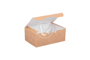 Контейнер бумажный EcoFast Food Box, размер S, DoECO