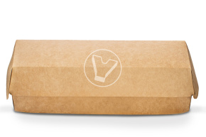 Упак. для хот-догов, картофеля фри ECO HD BOX,