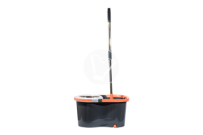 Mop with bucket and wringer LV-A04, 2 attachments included