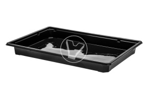 Sushi bottom SpK-25, black, 248*165*25 mm