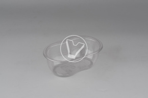 Container SpK-1409, 375 ml, transparent, StirolPlast