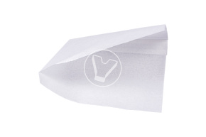 Burger corner, white, 140*140 mm