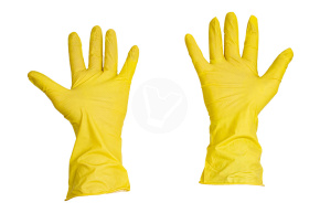 Rubber gloves, size L, Verde Vita
