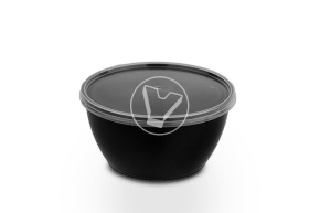 Container for soup, 360 ml, d-112 mm, transparent