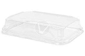 PET lid for Pratico container, 165*115*24mm