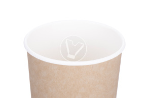 Cup, 400 ml, kraft double-layer