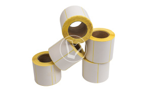 Thermal label for scales, sticker 58*40 mm, 500 pcs/roll, Verde Vita