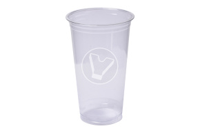 Plastic cup, shaker, transparent, 500 ml