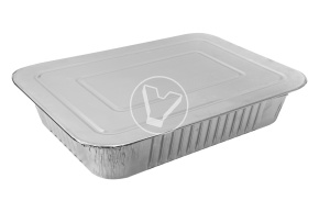 Lid for aluminum container 4300 ml, 370*270*80 mm, Lamina