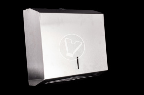 Paper towel dispenser Z stack, 280*260*102, silver chrome