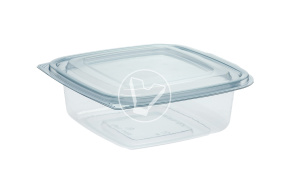 Container SpK-137 with lid, for cold, 375 ml, 14*14 cm
