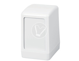 Table dispenser for napkins, standard, white