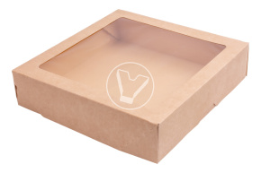 Ланч-бокс самосборный OneBox, 1500 мл, крафт