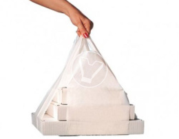 Bag with cutouts for pizza boxes, 50 pcs/pack