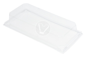 Paper container for sandwich, with lid, 175*70*60 mm, Verde Vita