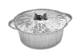 Aluminum "Pan" form with lid, 212*75mm, 1100ml