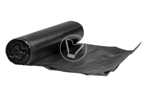 Garbage bag without label, 60 l, 20 microns, 60*80 cm, 15 pcs/pack