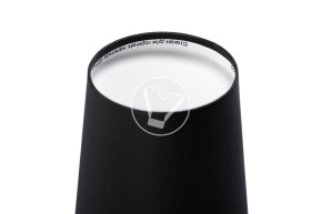 Стакан 400 мл, черный, d 90 мм, Unikscup