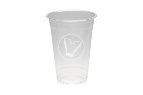 Стакан пластиковый, шейкер, прозрачный, 500 мл, Cyclyc