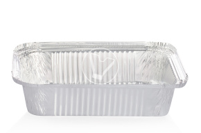 Aluminum container C2619, 1900 ml, 260*190*65 mm, Lamina
