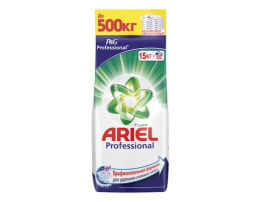 Washing powder "Ariel", for white, 15 kg