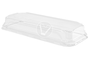 PET lid for Pratico container, 221*91*24mm