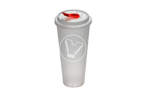 Bubble Cup, transparent, 650 ml