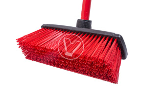 Brush, PP, with metal handle, 120 cm, brush size 29*16.5*9 cm