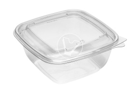 Lid for container SpK-1616, transparent, StirolPlast