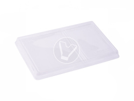 Крышка к салатнику OneClick, 800 мл, 2-х секционному, плоская