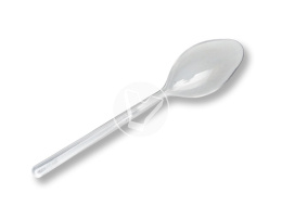 Buffet spoon, transparent, 100 mm, Buffet