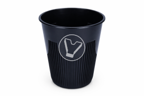 Cup 350 ml, for hot drinks, black, PP