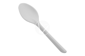 Tea spoon "Premium", white, length 125 mm
