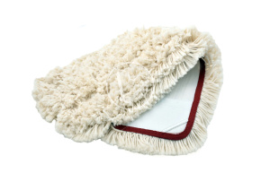 Сменная насадка для швабры с длинным ворсом, белая, 50*15 см, Verde Vita