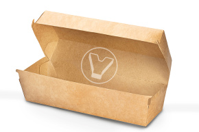 Упак. для хот-догов, картофеля фри ECO HD BOX,