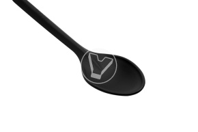 Tea spoon "Premium", black, length 125 mm