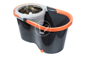 Mop with bucket and wringer LV-A04, 2 attachments included