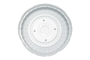 Cake container, white, T-265, diameter 265 mm