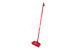 Brush, PP, with metal handle, 120 cm, brush size 29*16.5*9 cm