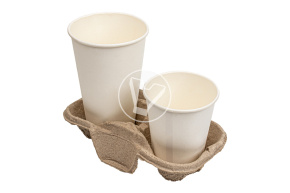 Holder stand for 2 cups