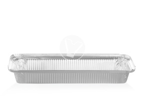 Aluminum container C350 for fish, 1400 ml, 350*135*55 mm, Lamina