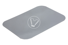 Lid for aluminum container C185, 700 ml, 186*137*48 mm
